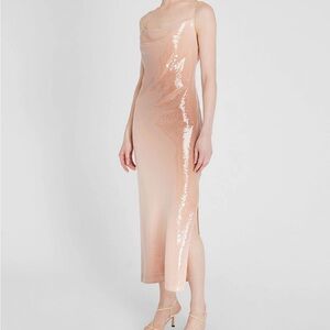 Club Monaco Sequin Maxi Slip Dress